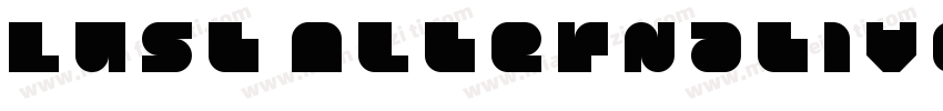 Lust Alternative字体转换